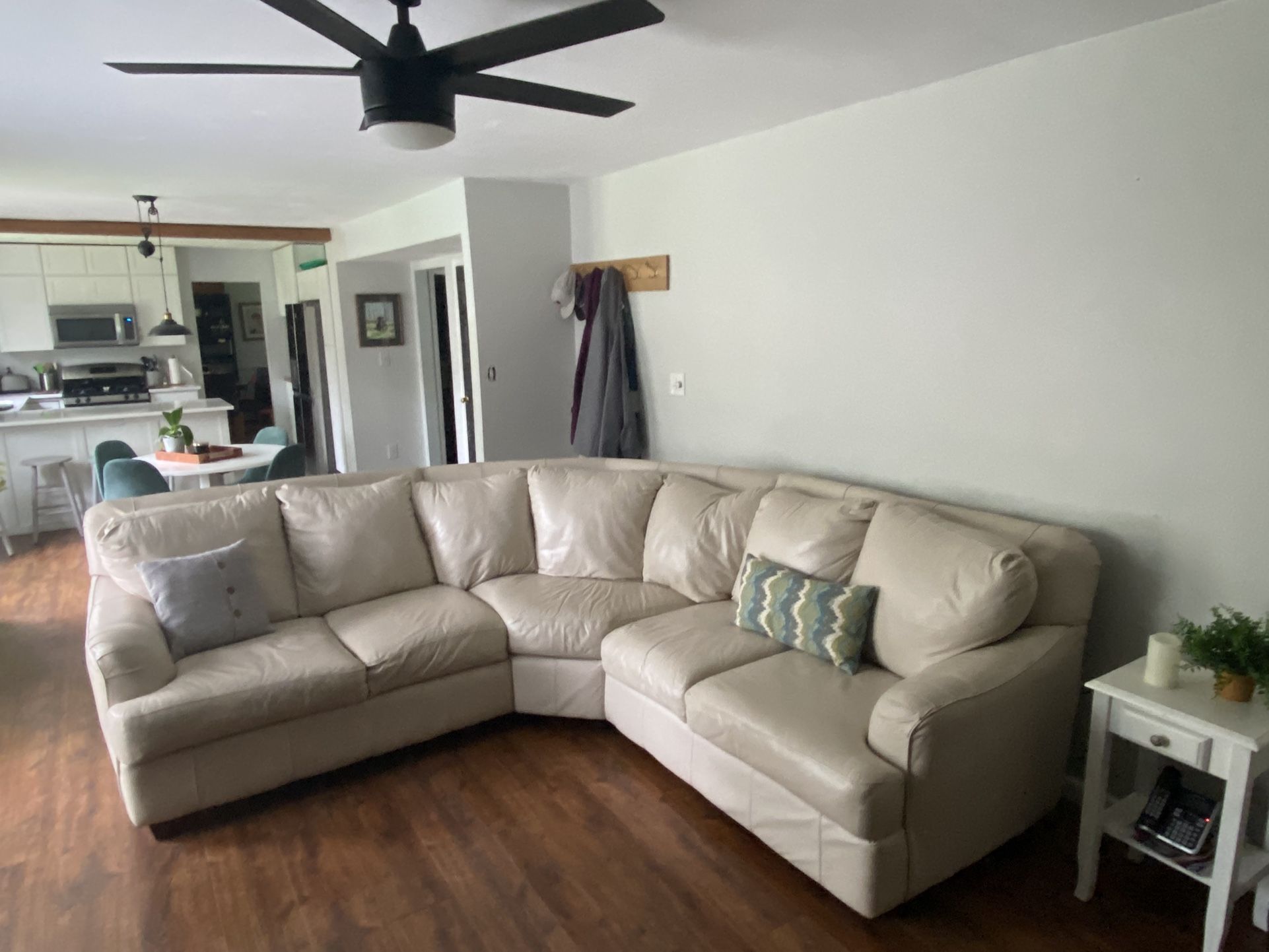 Leather Sectional