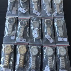 Olev’s Watches- Dazzling Bezels, Mens, Quartz Movement 