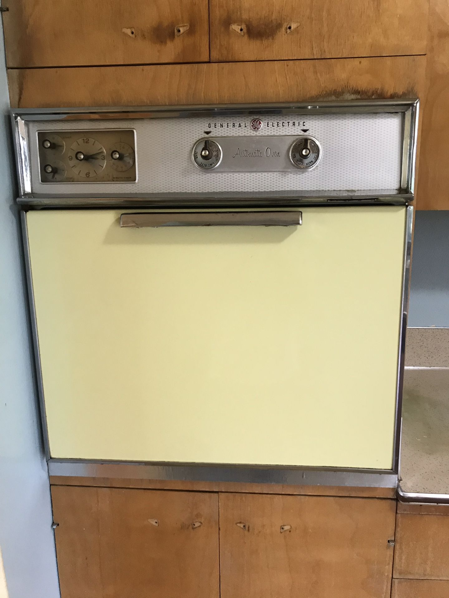 1959 Retro GE 20 inch wall oven