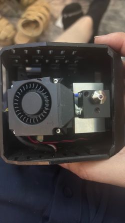 3D Printer Extruder Hotend Assembly with Fan