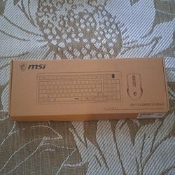 MSI Mouse & Keyboard | M321 Mouse & Forge GK110 Keyboard