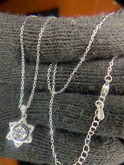 925 Star Diamond necklace