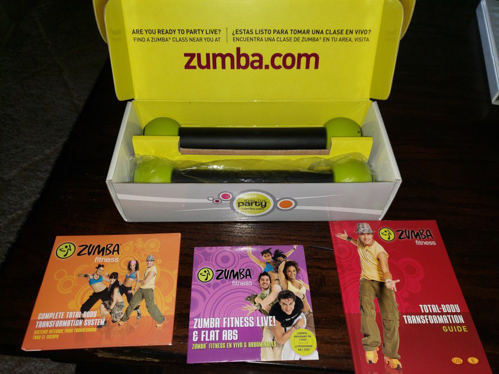 Zumba Fitness, NEW!! NEVER USED!
