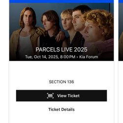 Parcels Concert