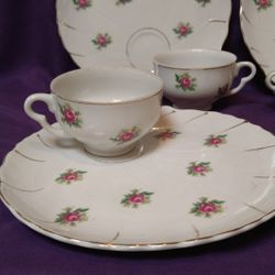 Imported "Enesco" bone china from Japan (Tea service) 