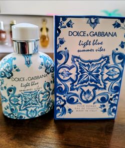 Cologne Dolce and Gabana summer vibes