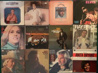 Vinyl- (140) Country & Folk Music