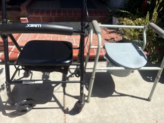 Elderly walker and portable