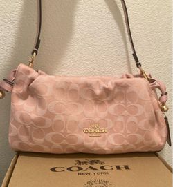 Coach Faye pink shoulder bag