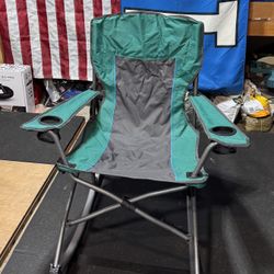 Foldable Rocking Chair For Camping 
