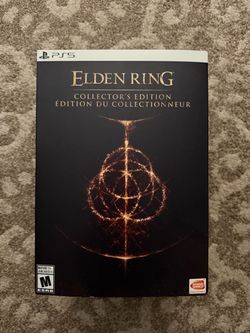 Elden ring collector’s edition for playstation 5