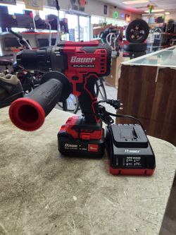 Baur Hammer Drill With Battery And Charger 