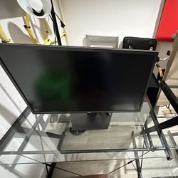 Monitor & Glass Desk