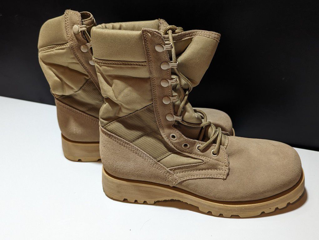 New Rothco 5257 G.I. Type Sierra Sole Tactical Boots - Desert Tan 8R - Military-Style Footwear