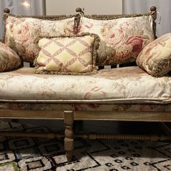 French Country Settee Set 