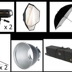 Camera Equipment, Photoflex Starflash 1000 Kit And More