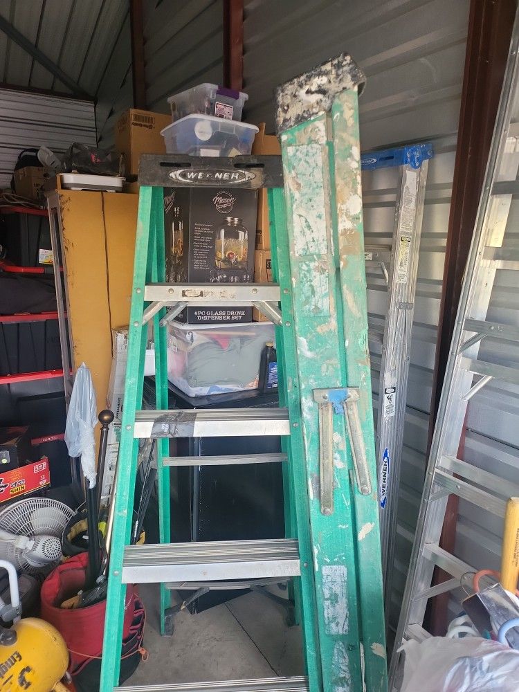 Werner 6 Inch Ladders Maxime Reach 10 Ft ...