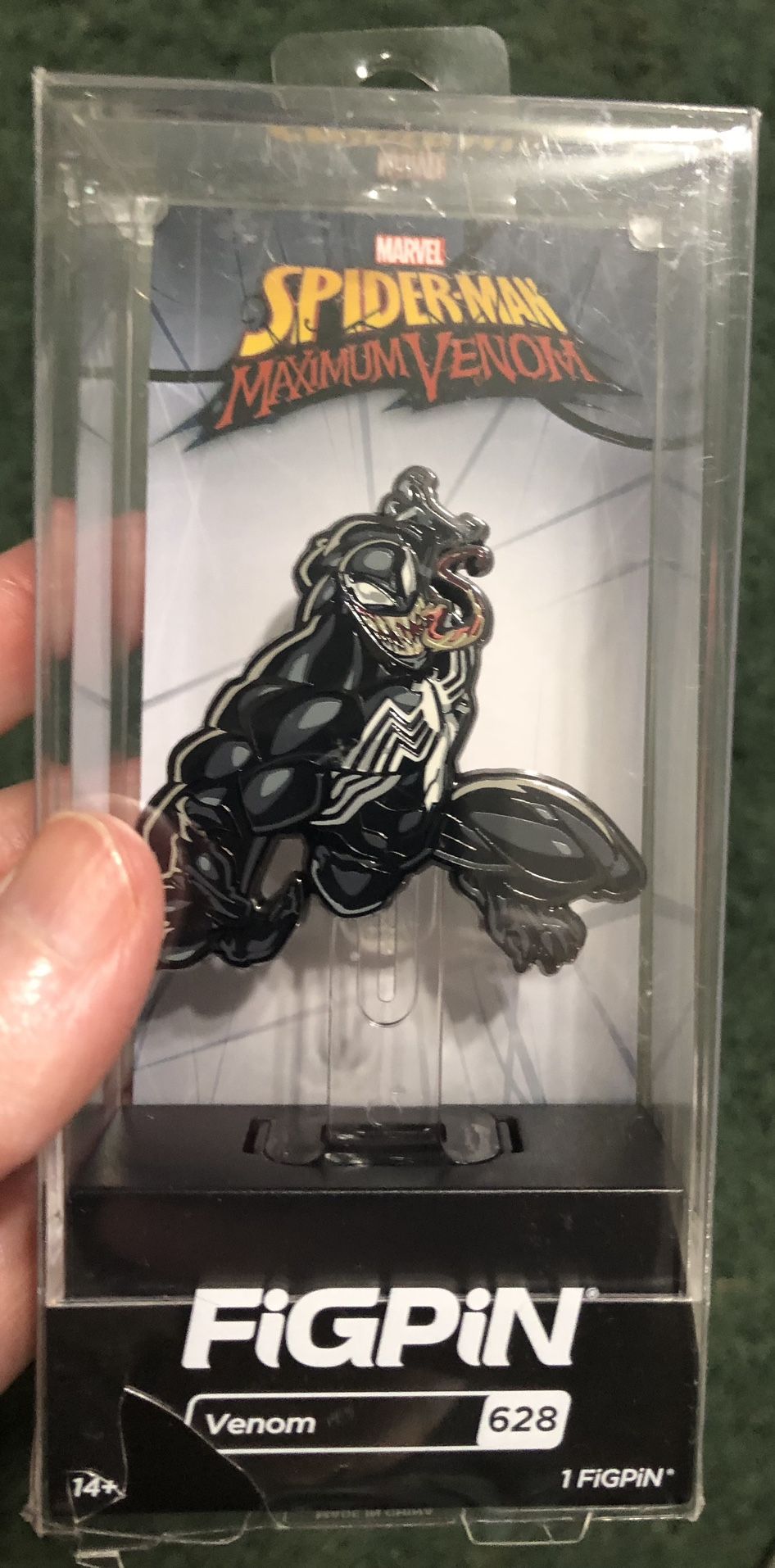 MARVEL VENOM FIGPIN NEW IN PKG