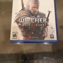 PS4 Game The Witcher 