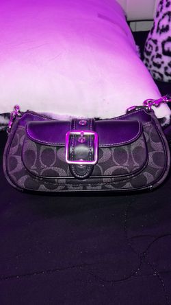 Black Coach Mini Purse
