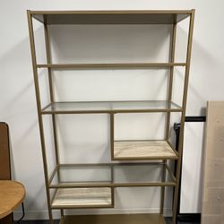 Mid-Century Gold Shelf 