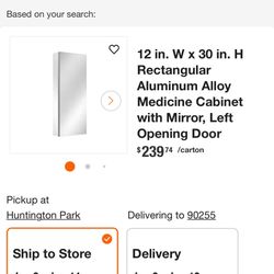 Medicine Cabinet Silver