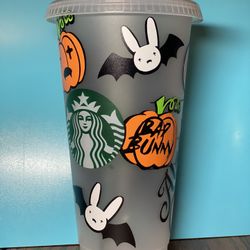 Bad Bunny Halloween Cup 