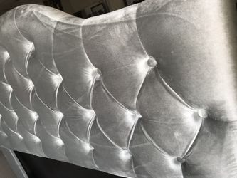 Brand new full queen headboard with bed frame