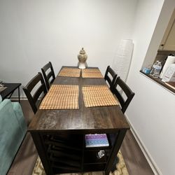 Dining Table With 4 Chairs