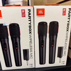 JBL wireless mics available