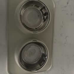 silicone pet mat and bowls