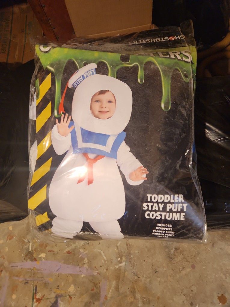 Toddler Stay Puft Costume.