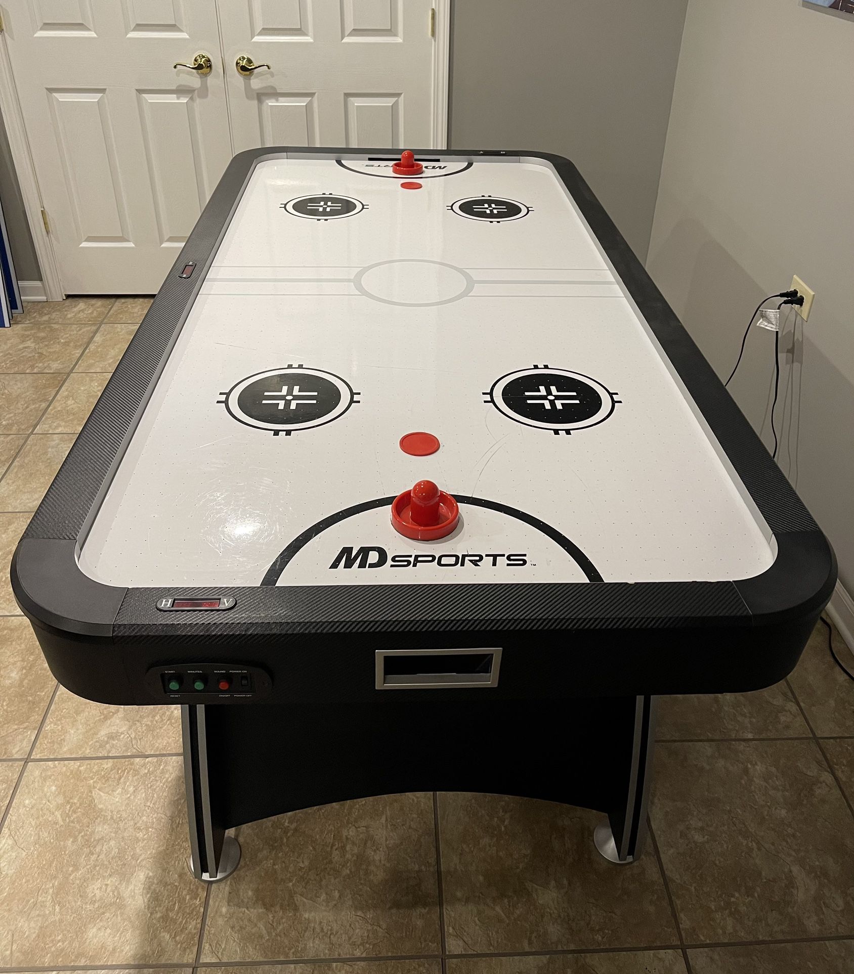 Air Hockey Table Ping Pong Table Combo Set