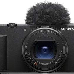 Sony - ZV1 II 20.1-Megapixel Digital Camera for Content Creators and Vloggers - Black