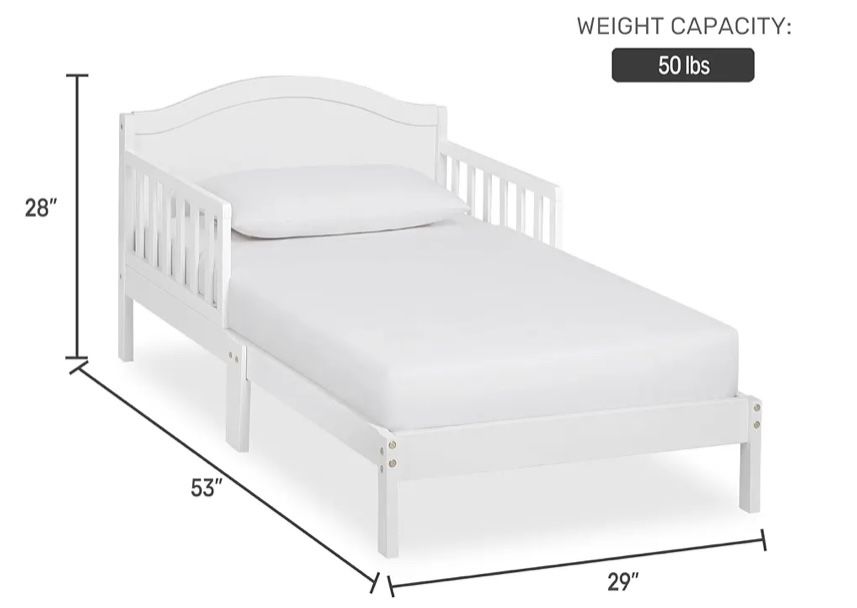 Toddler bed.. Mattress Included