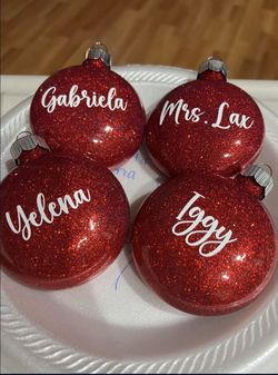 Custom Ornaments 