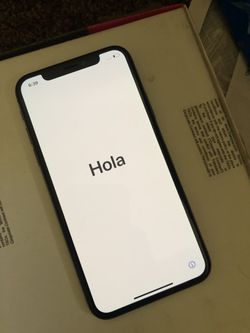 iPhone X iCloud unlocked 64GB
