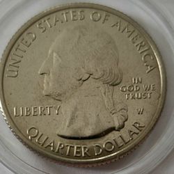 2019 West Point W Mint Mark Quarter In Excellent Condition 