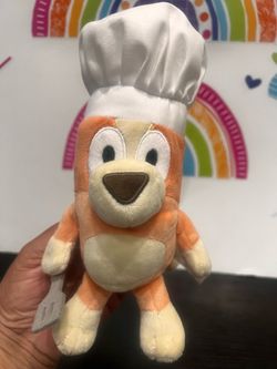 BLUEY CHARACTER BINGO  THE CHEF - 8 INCH PLUSH