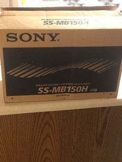 Sony SS-MB150H Speaker System