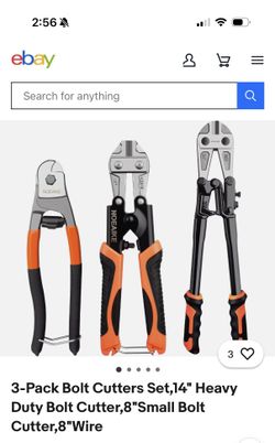 Bolt Cutters 3pcs