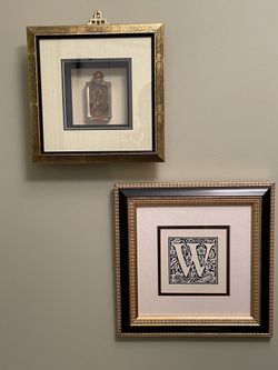 3 Framed Art Pieces