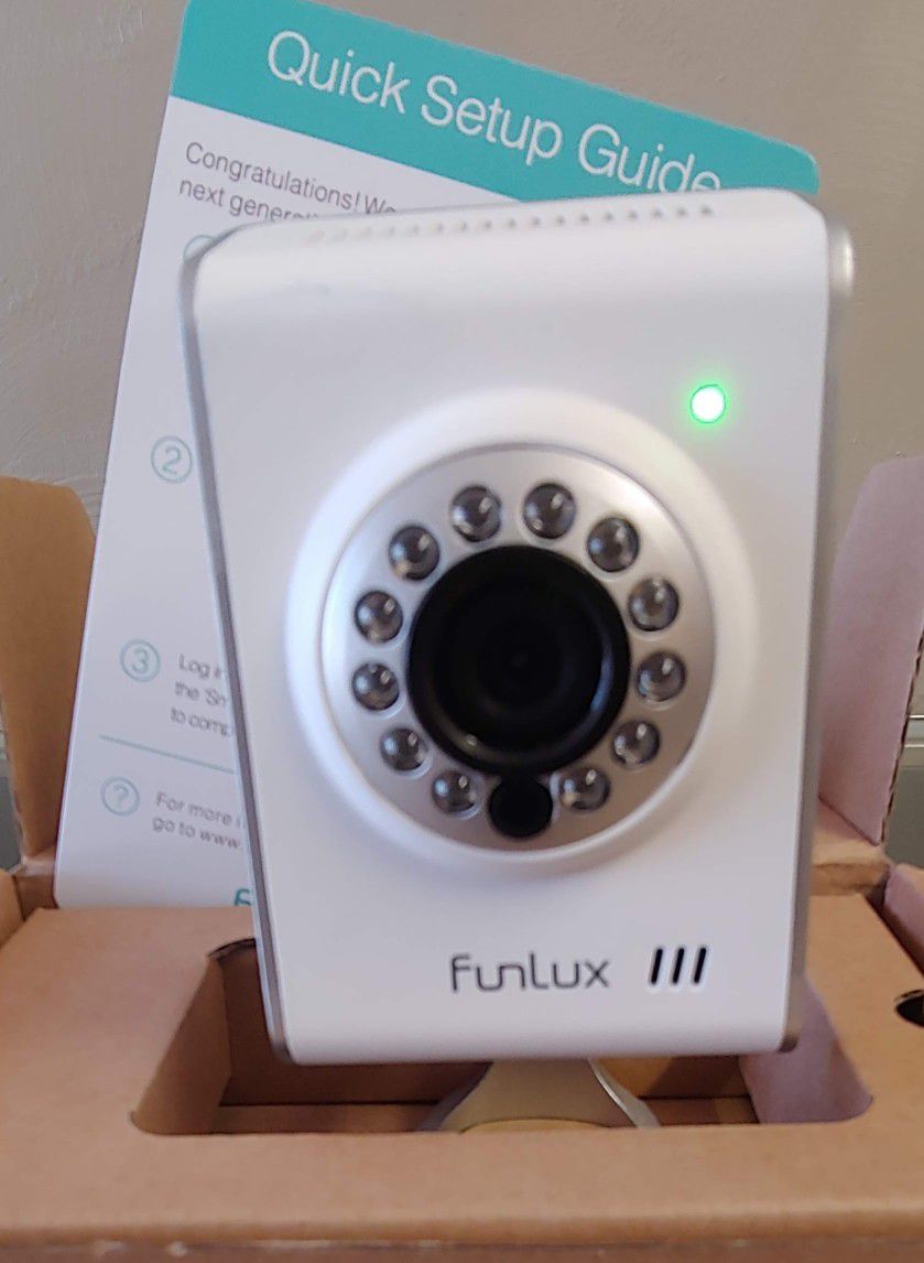 Funlux Indoor Wi-Fi Security Camera 