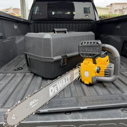 DeWalt FLEXVOLT 60V MAX 20” Chainsaw (Tool + Case Only) – $330