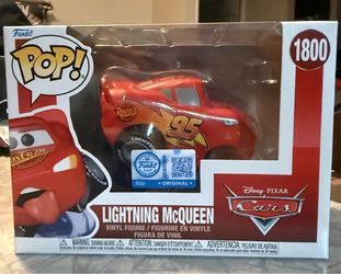 Funko Pop Lightning McQueen Leaping #1800 Disney Pixar Cars