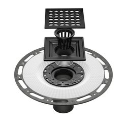 4" shower drain