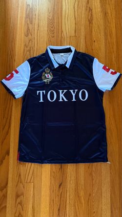 Men’s Tokyo Graphic Polo Short Sleeve Size Medium