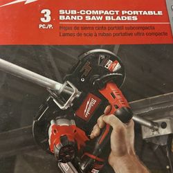 Milwaukee M12 Band Saw Blade 3 Pack 