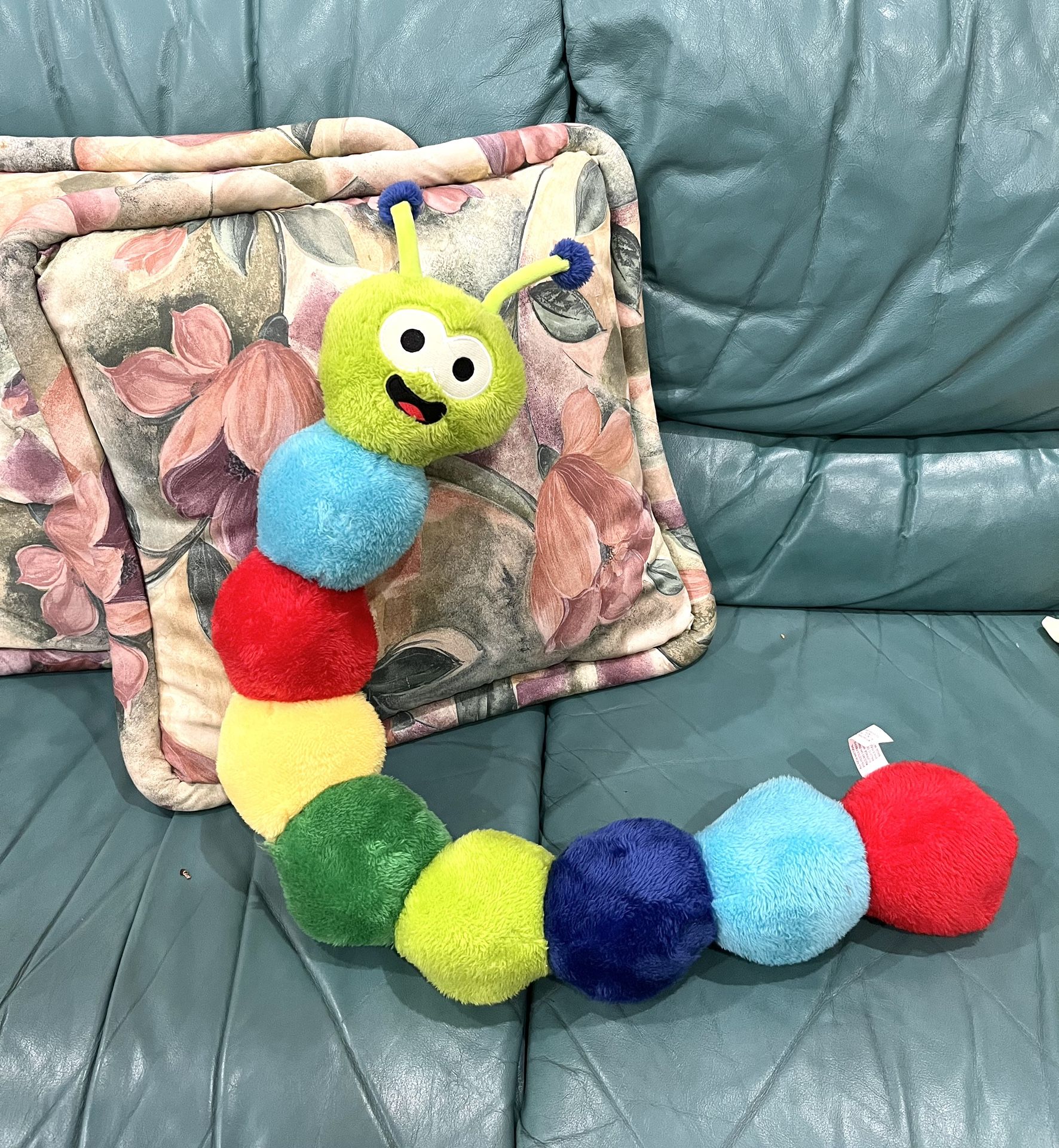 Giant Stuffed Caterpillar Plush Toy - 3 Feet Long!