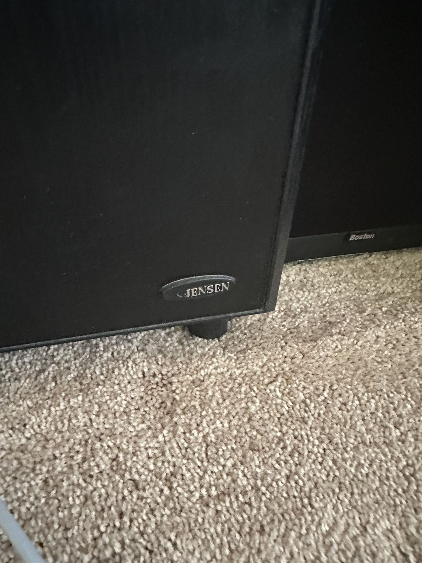 Speakers, Subwoofer, And Receiver